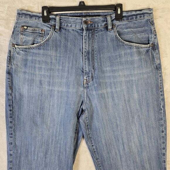 Ecko Unltd Jeans Baggy 5-pocket Size 38 Y2K Vtg Hip Hop Skater Wide Leg - Picture 6 of 9